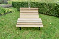 Gartenbank &quot;Liegesofa&quot; von GRILLREVIER